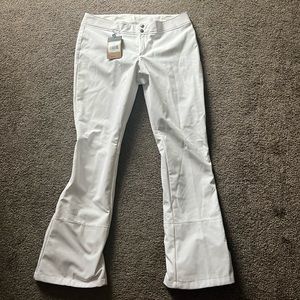 North face ski pants- XL-TALL White, never worn, with tags.